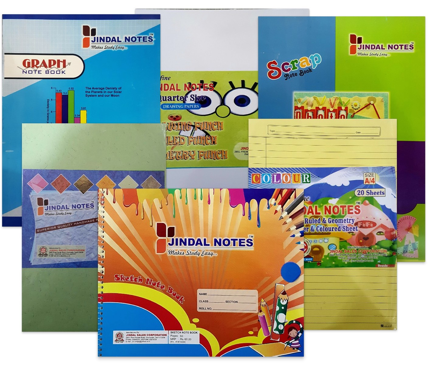 Jindal Sales Corporation Paper Stationery Manufacturers Since 1968